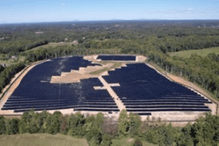 Ray Wilson Solar Aerial View