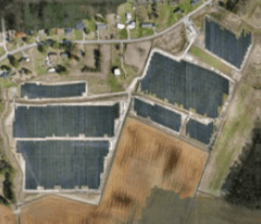 Solar Lee Solar Aerial View